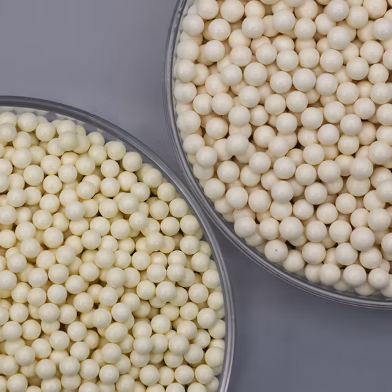 Medios de molienda de silicato de circonio de bola de cerámica de alta densidad